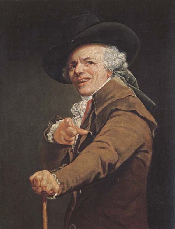 Joseph Ducreux Self-Portrait as a Mocker